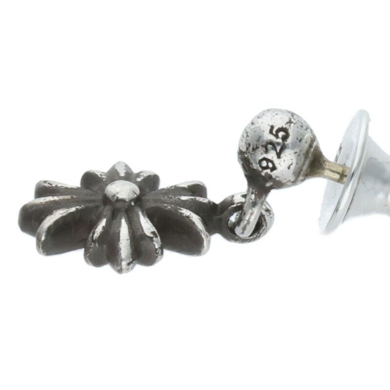 Chrome Hearts Chrome Hearts Tiny ECH Plus Drop Earring Silver Size ONE SIZE - 4 Thumbnail