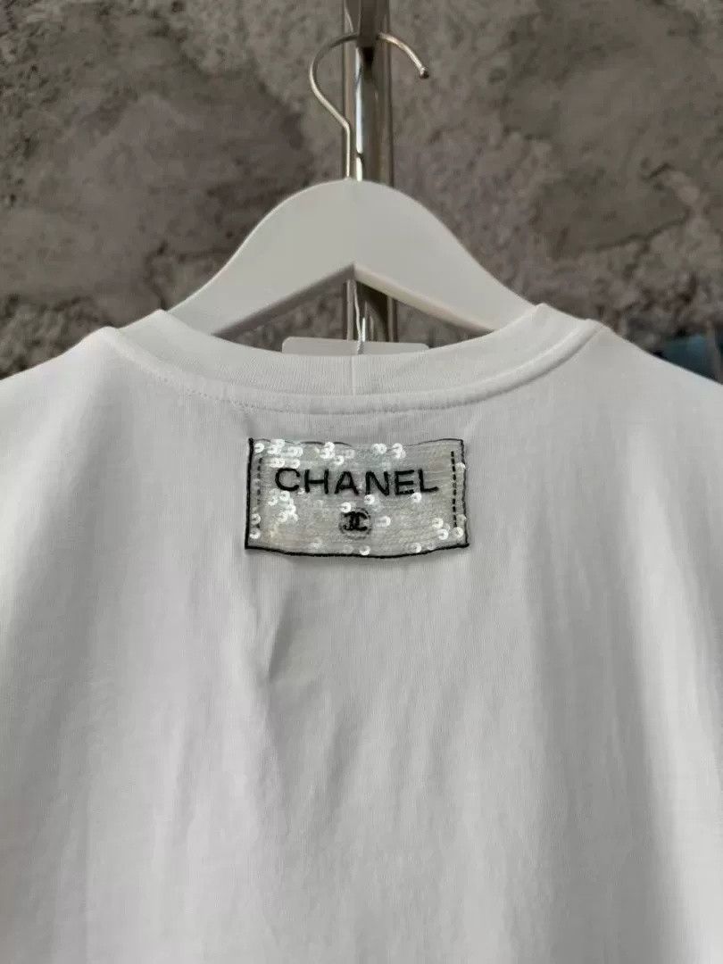 Chanel Chanel Sequin Lady Portrait Vest Size US S / EU 44-46 / 1 - 3 Thumbnail