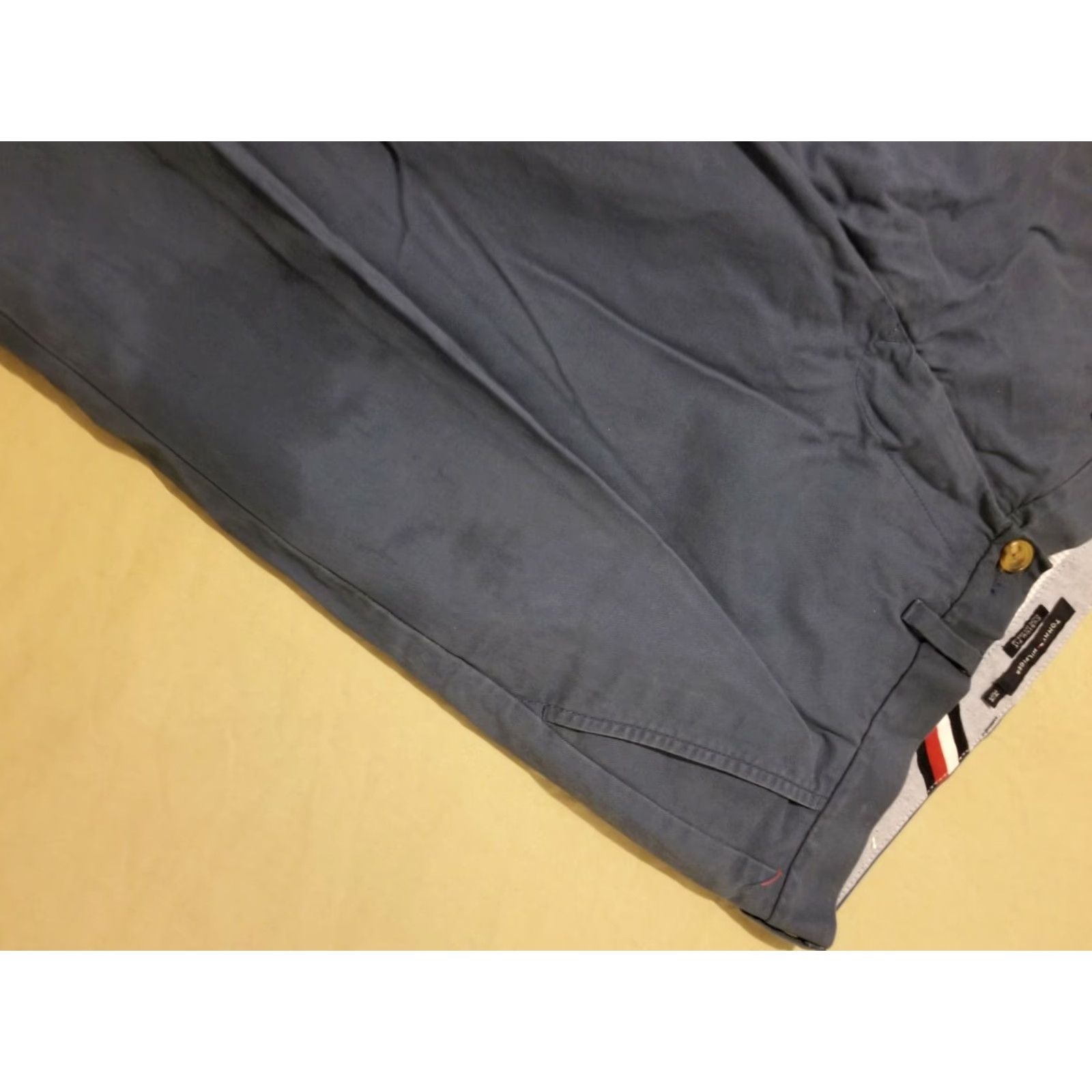 Tommy Hilfiger Mens Tommy Hilfiger Pants Chino Dress Blue 34x34 Slack Khaki Inseam 34 Regular 35x34 Size US 34 / EU 50 - 5 Thumbnail