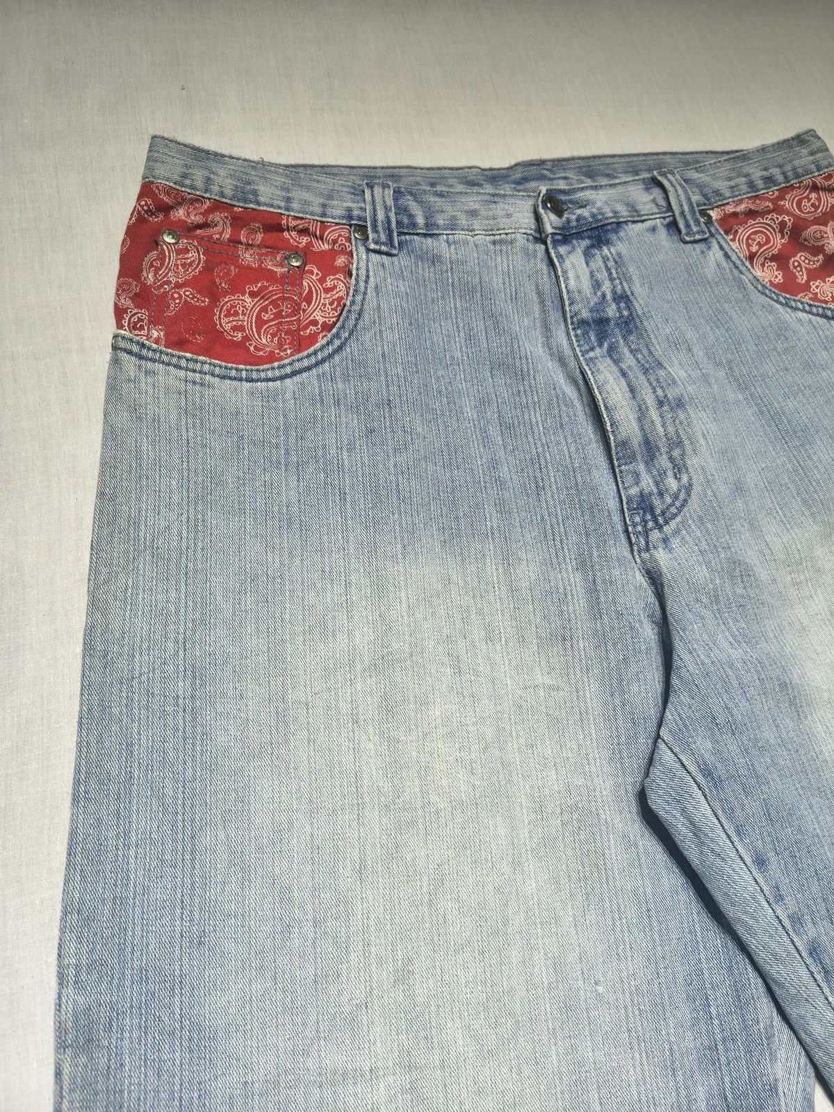 Southpole RARE TOWNZ Y2K BAGGY DENIM JEANS 🔥(011) Size US 38 / EU 54 - 16 Thumbnail