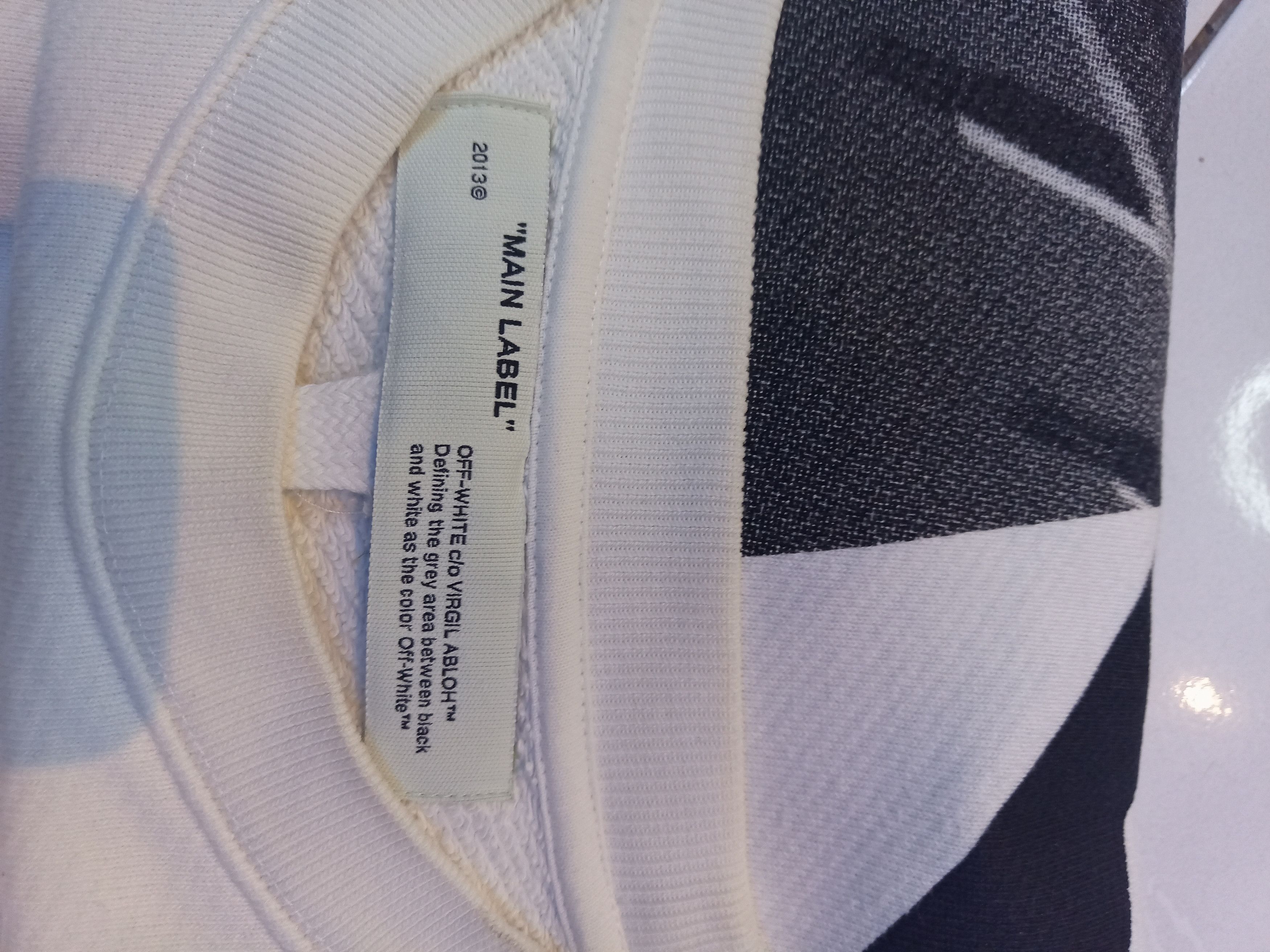 Off-White OFF-WHITE OMBA035E19D25010 Size US L / EU 52-54 / 3 - 2 Thumbnail