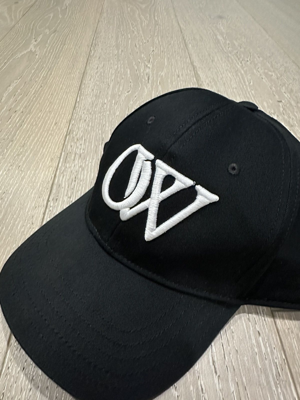 Off-White Off-White OW Drill Baseball Cap Black Size ONE SIZE - 2 Thumbnail