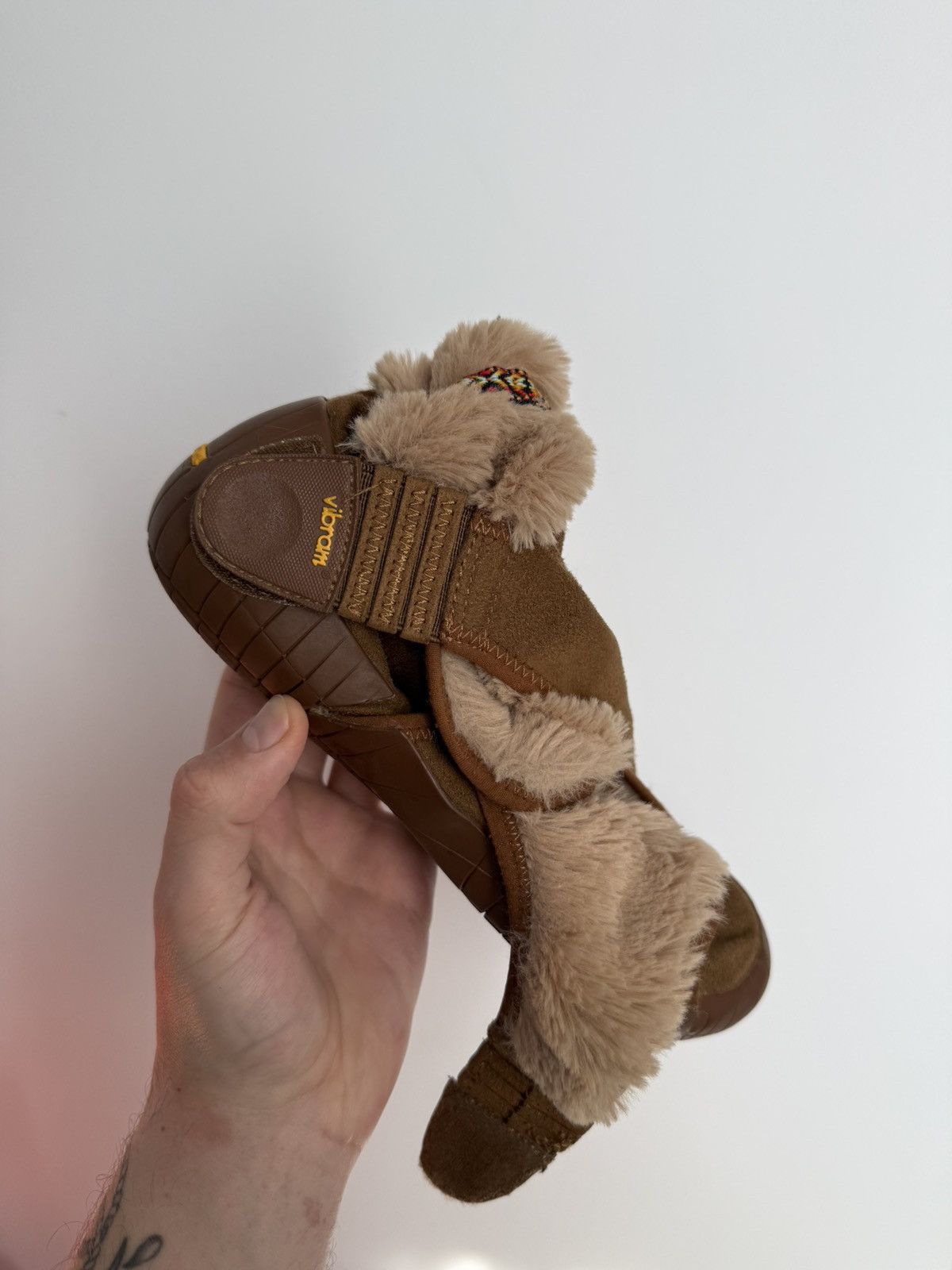Japanese Brand Rare Furoshiki Vibram Y2K Fur Suede Japanese Shoes Size38-39 Size US 6.5 / EU 39-40 - 8 Thumbnail