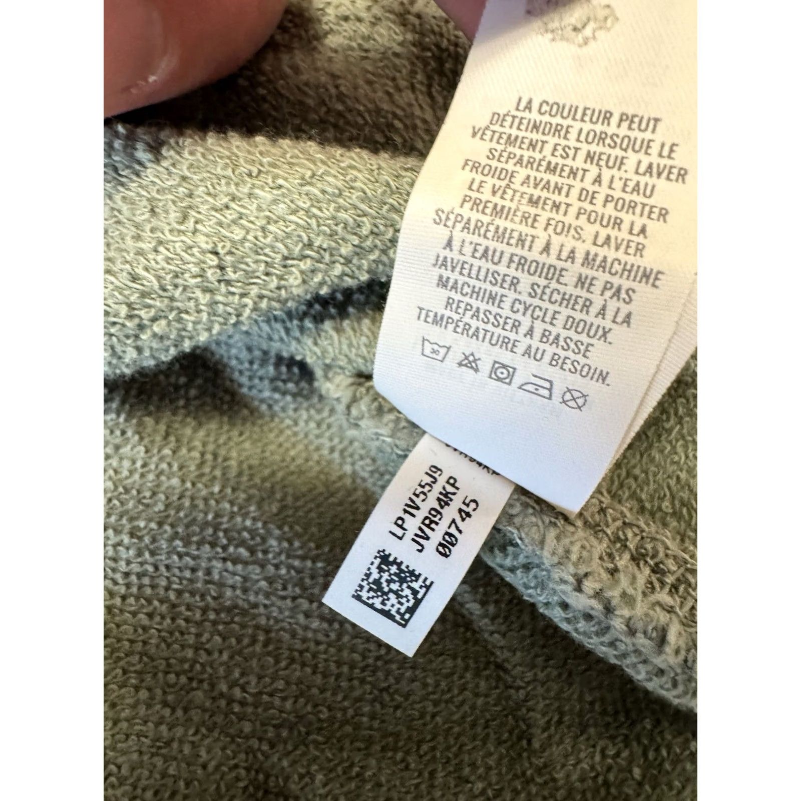 Vintage Aerie Sweatshirt Women Oversized Green Pullover V-Neck Long Sleeve M Regular Activewear Lounge Comfort Size M / US 6-8 / IT 42-44 - 7 Thumbnail