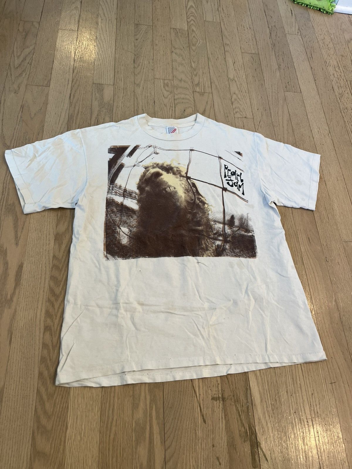 Band Tees × Vintage 1993 Pearl Jam Shirt Why Are Sheep Afraid Grunge VS Album Size US L / EU 52-54 / 3 - 1 Thumbnail