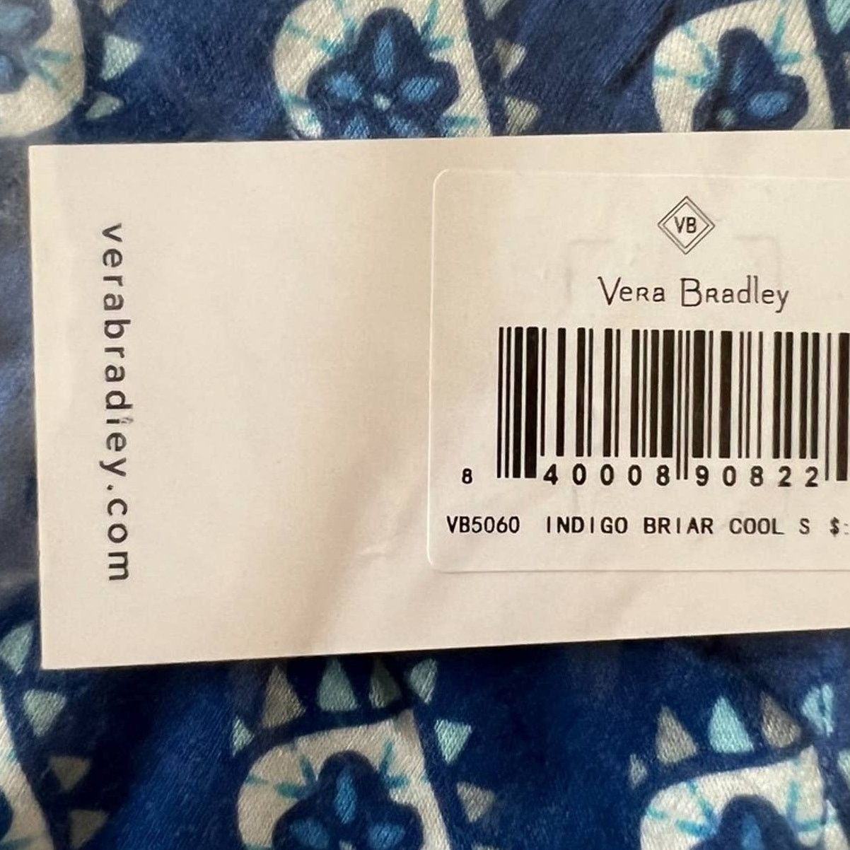Vera Bradley VERA BRADLEY Indigo Briar Cool Allegra Pants w/ Tags, Small Size 28" / US 6 / IT 42 - 9 Thumbnail
