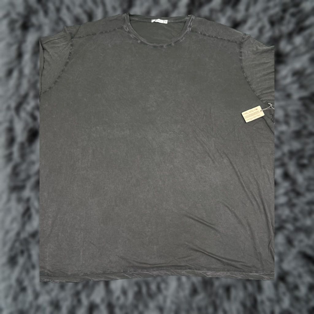 VINTAGE Agave T Shirt Mens 5XB Big Brown Classic Cut Supima Cotton Long Sleeve