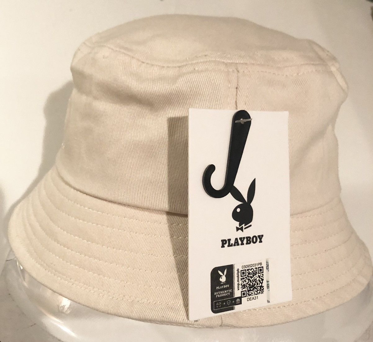 Playboy Playboy BucketHat Embroyed Logo BEIGE Onesize Size ONE SIZE - 2 Thumbnail