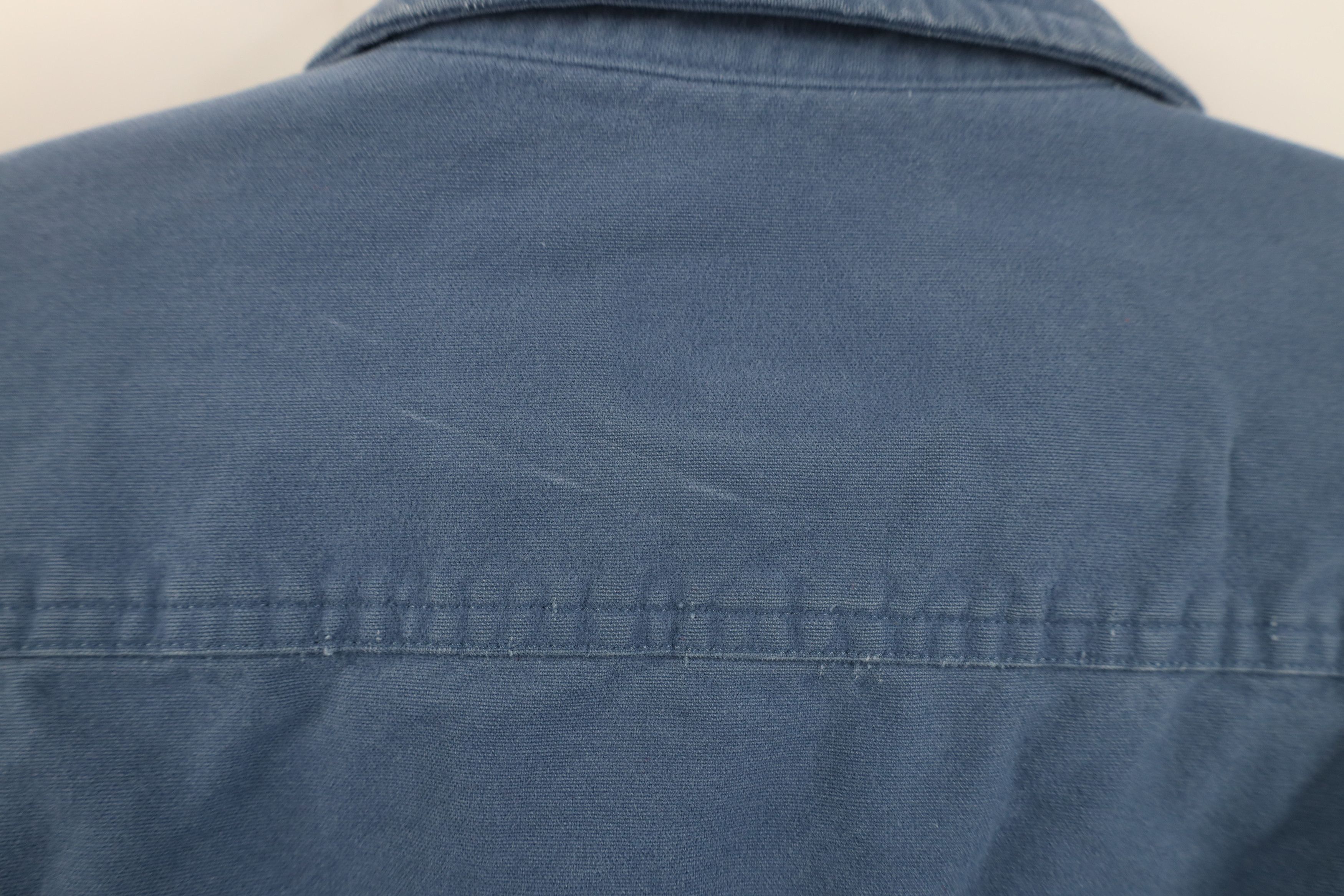 Cabelas Vintage 90s Cabelas Heavyweight Cloth Button Shirt Blue Size US M / EU 48-50 / 2 - 12 Thumbnail