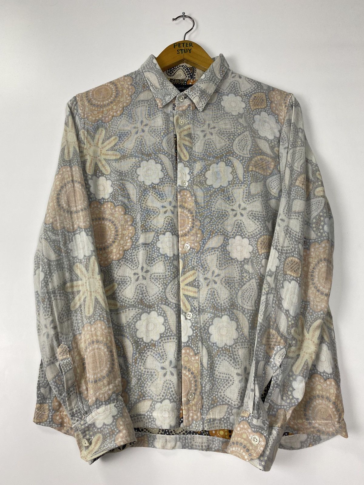 Vintage Lukh & Jean Button up Size US S / EU 44-46 / 1 - 8 Thumbnail