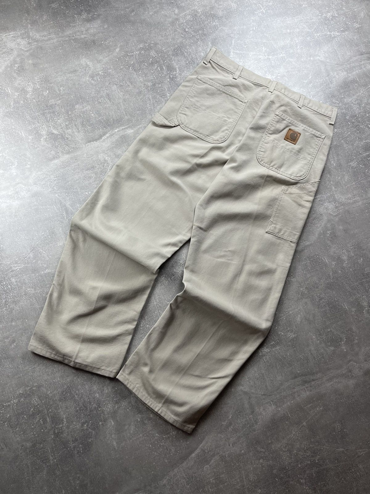 Carhartt Carhartt Vintage United Garment USA Canvas Pants Beige Size US 36 / EU 52 - 1 Thumbnail