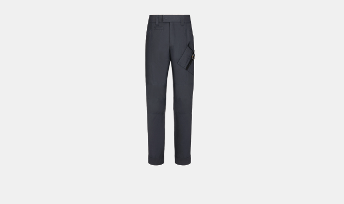 image of Dior O1Bcso1Str0324 Pants In Navy Blue, Men's (Size 36)