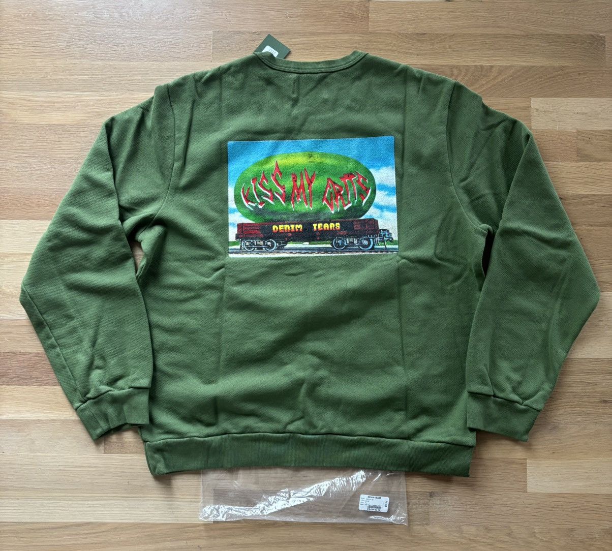 DENIM TEARS Stussy x Denim Tears Giant Fruit Crewneck Size US XL / EU 56 / 4 - 4 Thumbnail