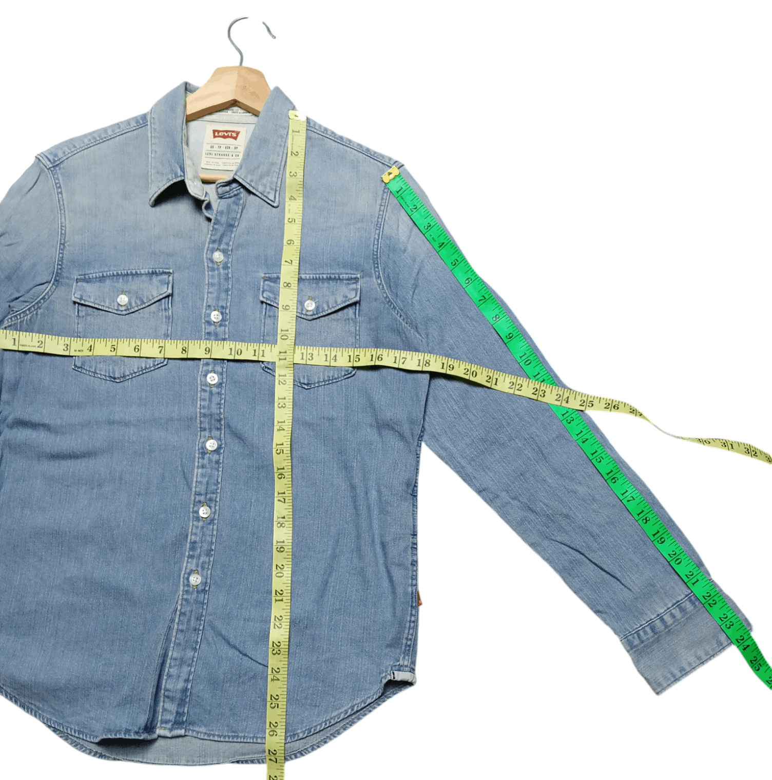 Levi's × Levi's Vintage Clothing Levi's Long Sleeve Denim Button Up Size US XS / EU 42 / 0 - 2 Thumbnail