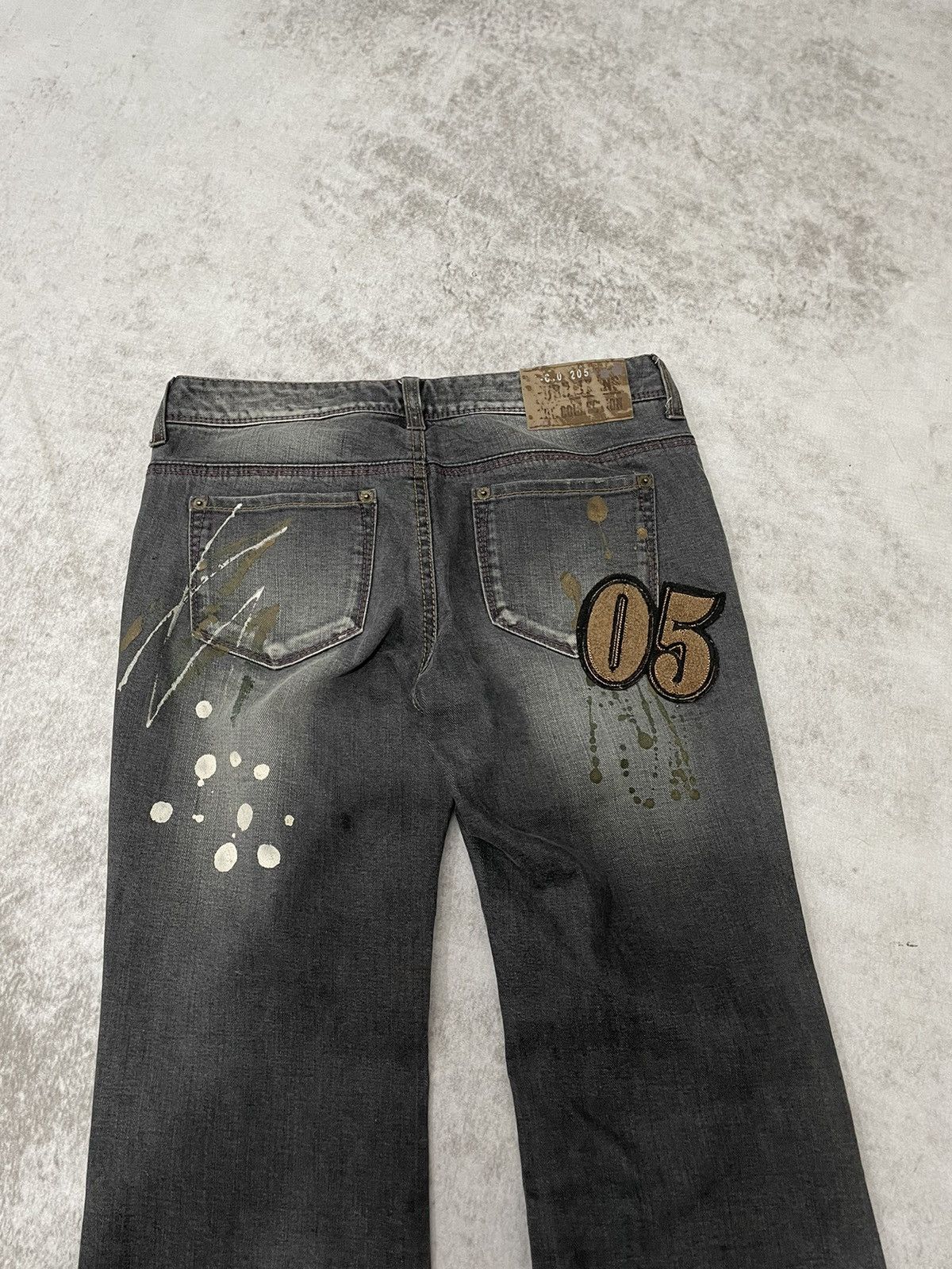 Hysteric Glamour × If Six Was Nine × Le Grande Bleu (L.G.B.) 2000s fubu japan super flared poem denim y2k style Size US 28 / EU 44 - 6 Thumbnail