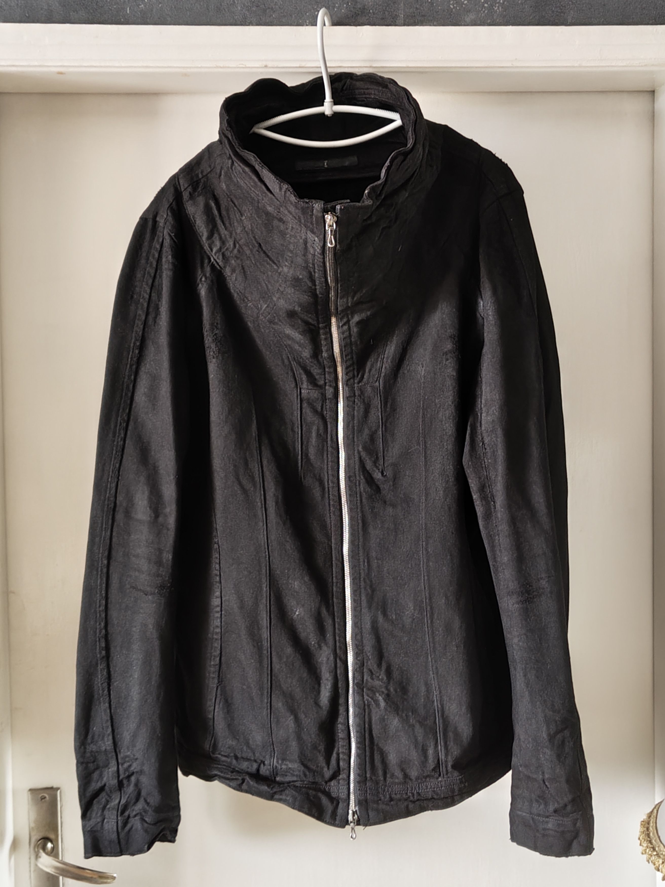 Julius 7 FW2010 goth_ik high neck denim jacket