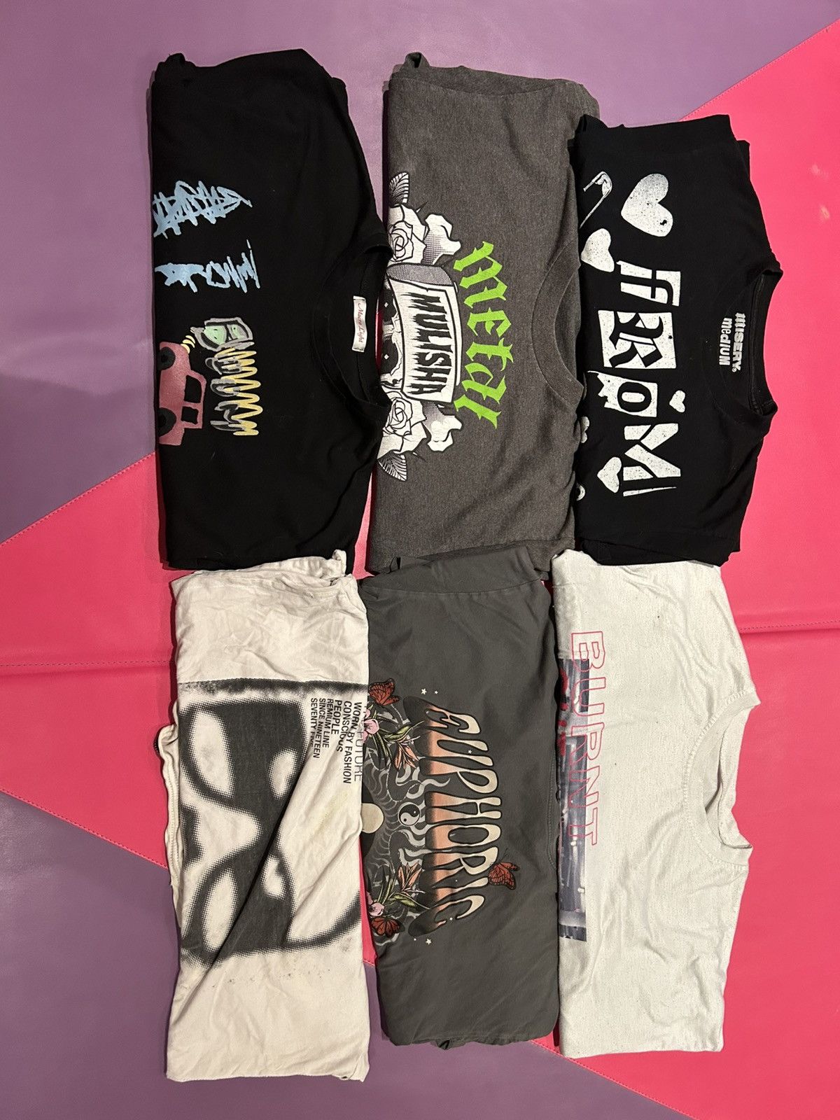 Broken Promises Co. × Metal Mulisha DECAL SHIRTS BUNDLE Size US M / EU 48-50 / 2 - 4 Thumbnail