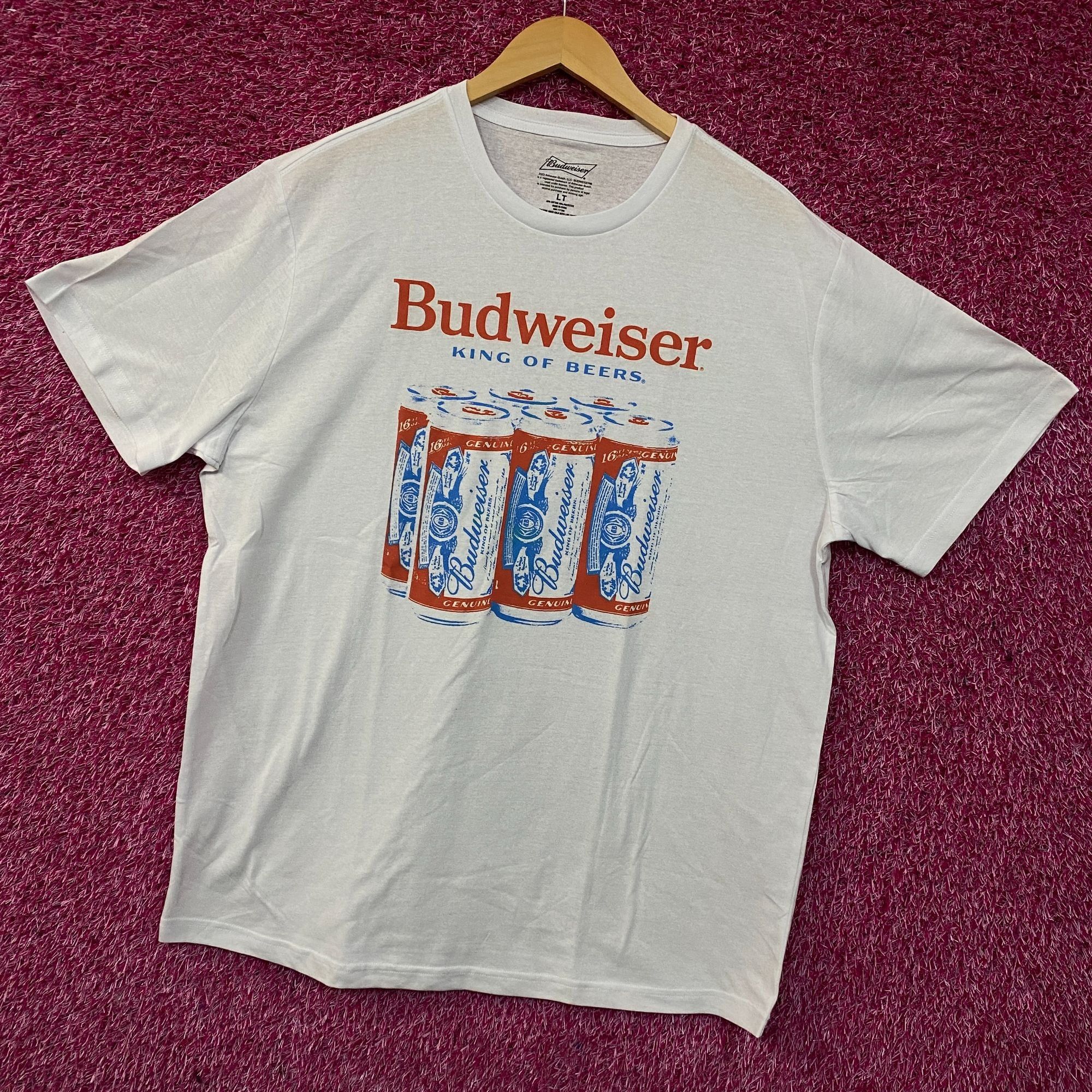 Budweiser Budweiser King of Beers Six Pack Graphic T-Shirt LT Size US L / EU 52-54 / 3 - 3 Thumbnail