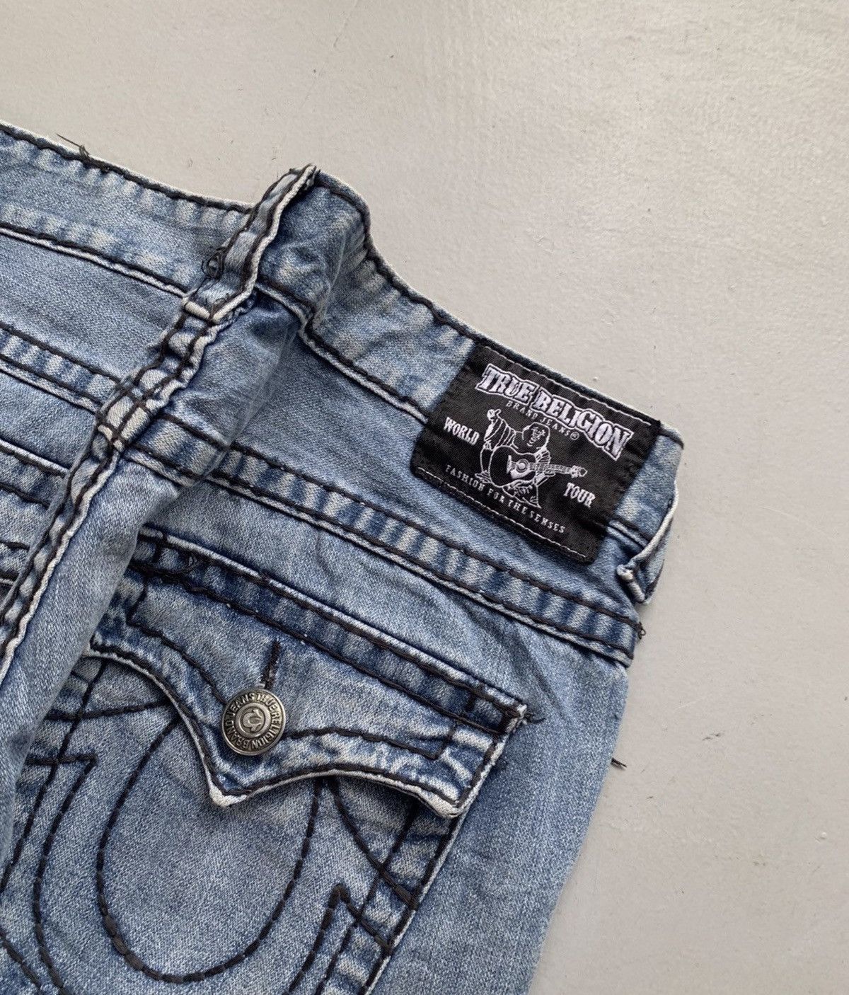 True Religion Vintage true religion baggy boot denim Size US 38 / EU 54 - 6 Thumbnail