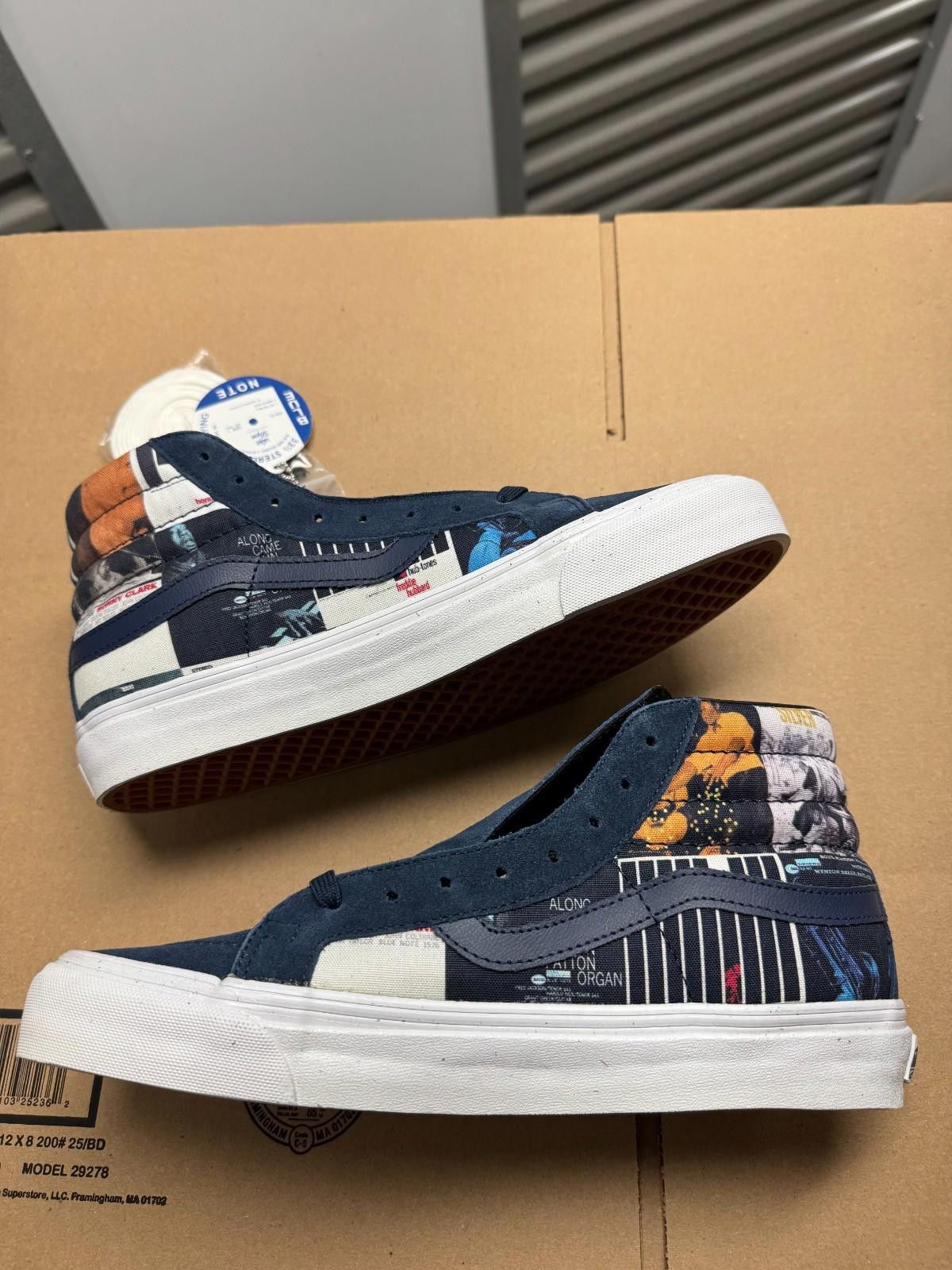 Vans Vans DQM x Blue Note x OG Sk8- LX High The Blues Size 9.5 Size US 9.5 / EU 42-43 - 4 Thumbnail