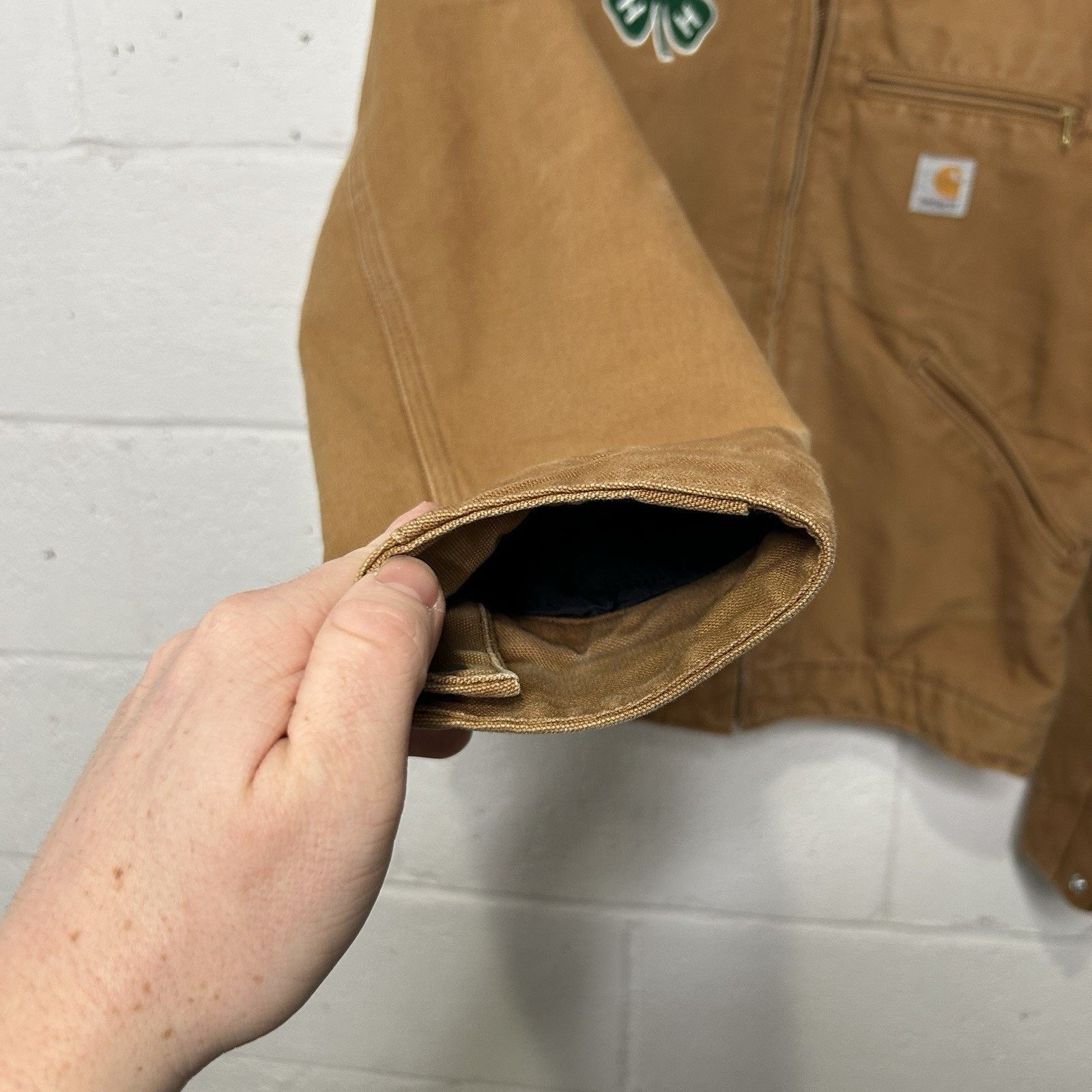 Carhartt Carhartt Blanket-Lined Detroit Jacket “Brown” J001 BRN Size US S / EU 44-46 / 1 - 10 Thumbnail