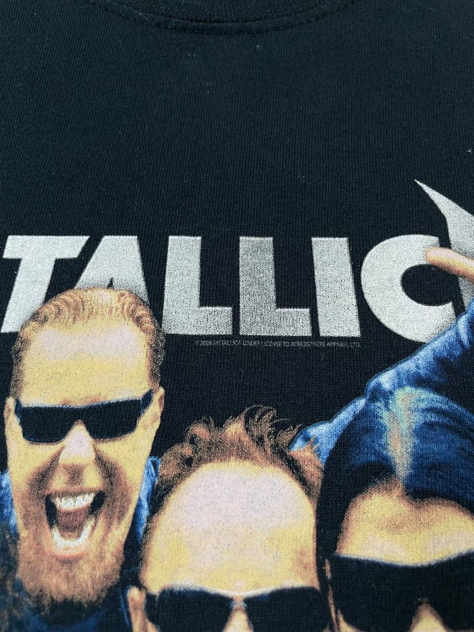 Band Tees × Gildan × Metallica Matallica word magnetic tour t shirt Size US S / EU 44-46 / 1 - 4 Thumbnail