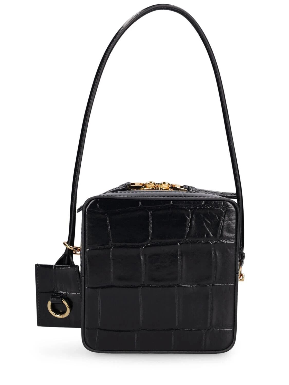 Jacquemus JACQUEMUS Le Vanito Black Leather Shoulder Bag New Size ONE SIZE - 4 Thumbnail