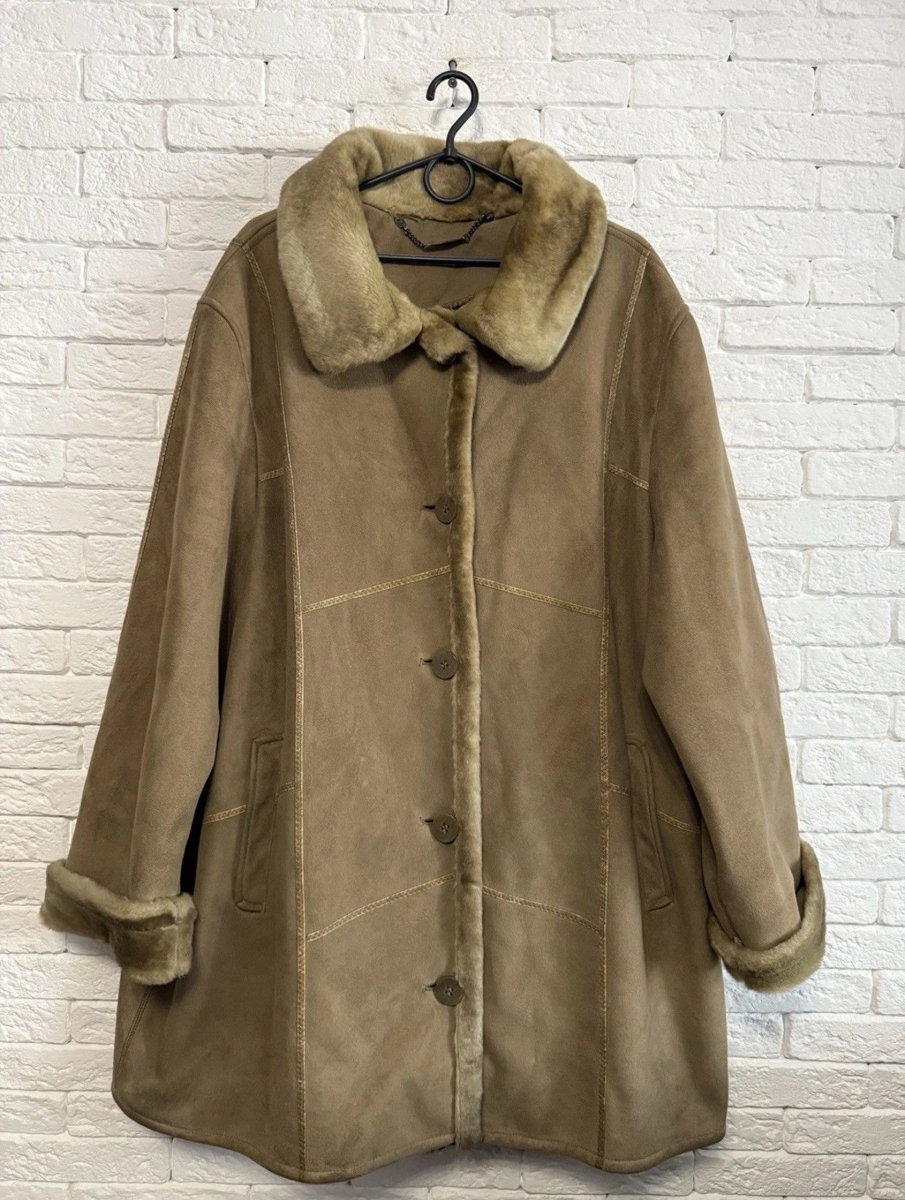 Other Your Sixth Sense Sheepskin Afgan Coat Sz L Size L / US 10 / IT 46 - 1 Thumbnail