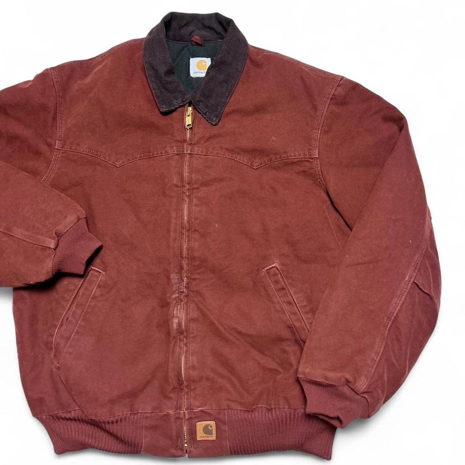Carhartt Carhartt Santa Fe J14 CLY Vintage Quilt Bomber Jacket XXL Size US XXL / EU 58 / 5 - 3 Thumbnail