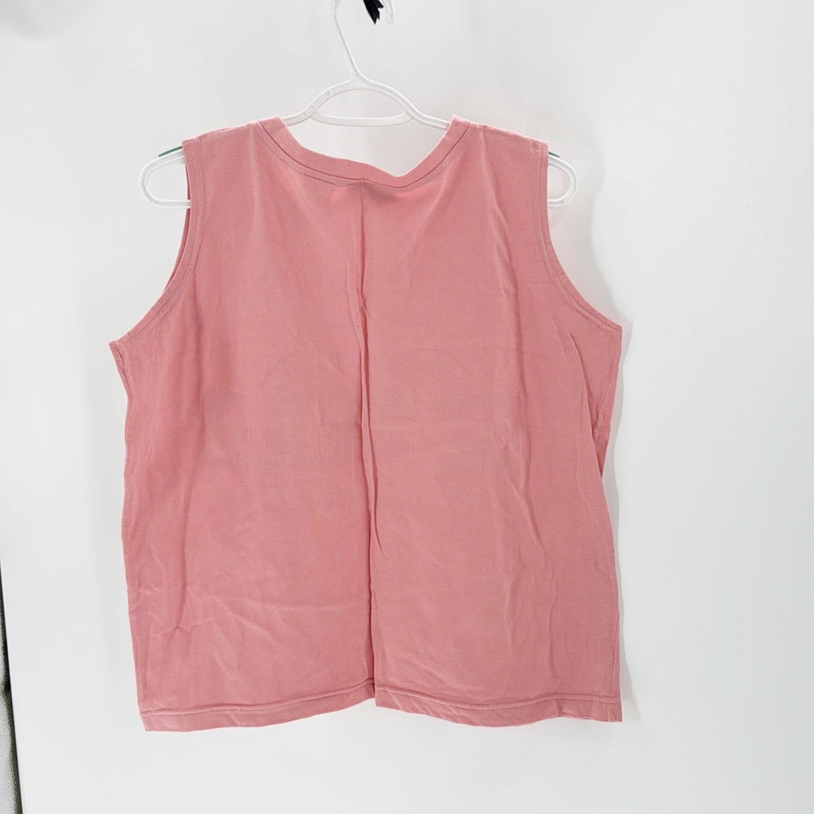 Vintage VINTAGE 90s 80s EZ Gear pink peach graphic Sleeveless Shirt Size M / US 6-8 / IT 42-44 - 2 Thumbnail