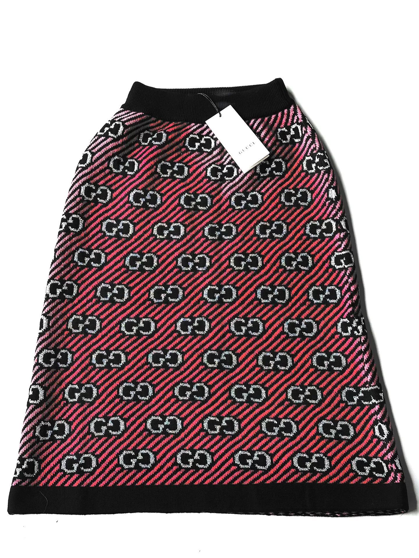 Gucci Gucci All-Over Print Skirt Size 22" - 1 Thumbnail
