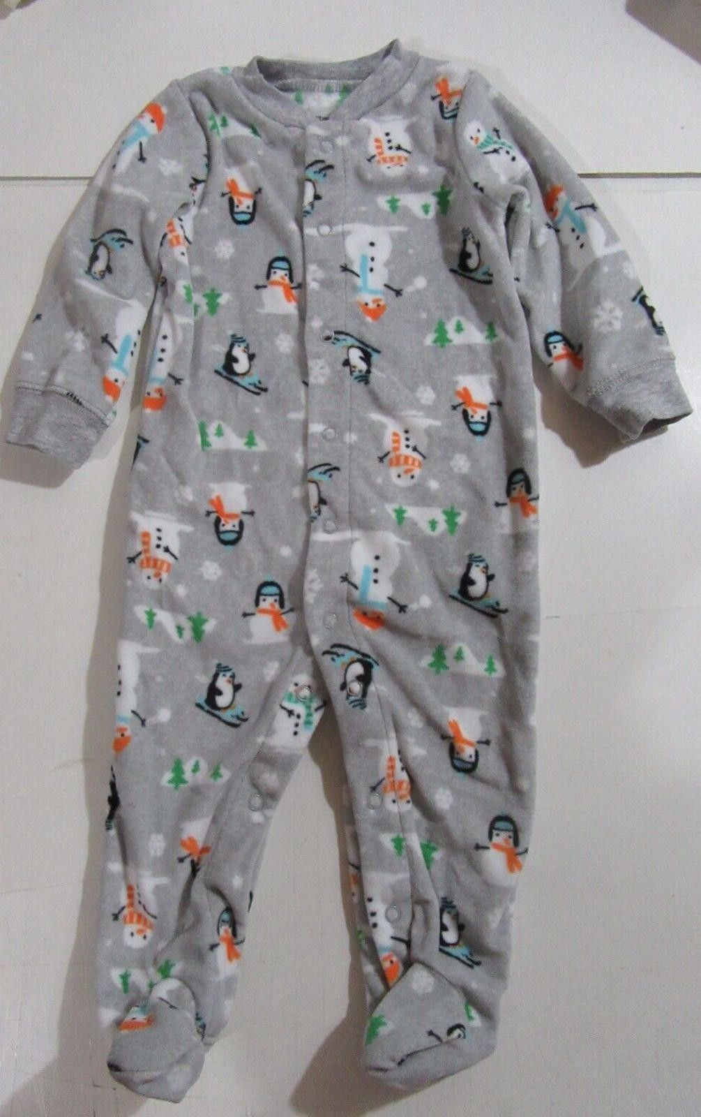 Designer Lot of 5 Carter's Boys Infant 6-9 Months Footed Outfit Size ONE SIZE - 2 Thumbnail
