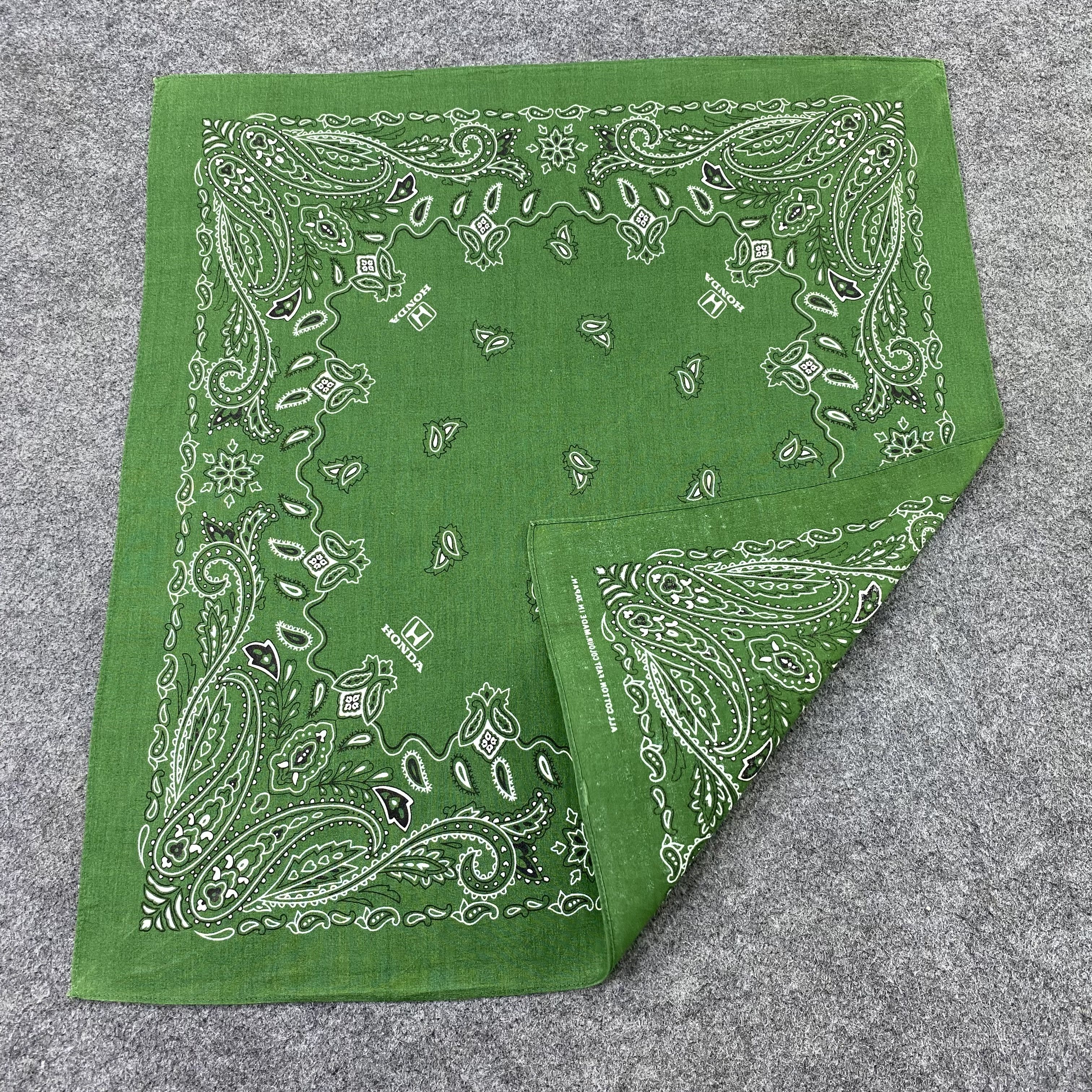 Japanese Brand Paislee Honda Handkerchief / Bandana / Neckerchief-B1422 Size ONE SIZE - 5 Thumbnail