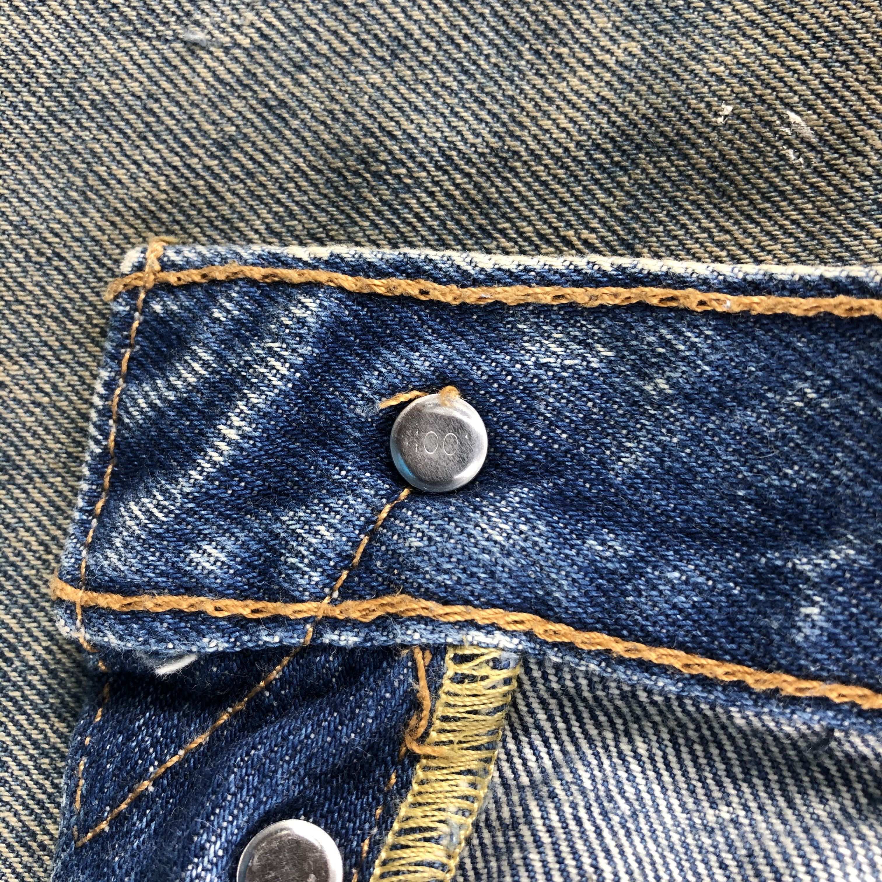 Levi's Vintage Levi's 501 Jeans Rusty Acid Wash Denim KJ318 Size US 30 / EU 46 - 9 Thumbnail