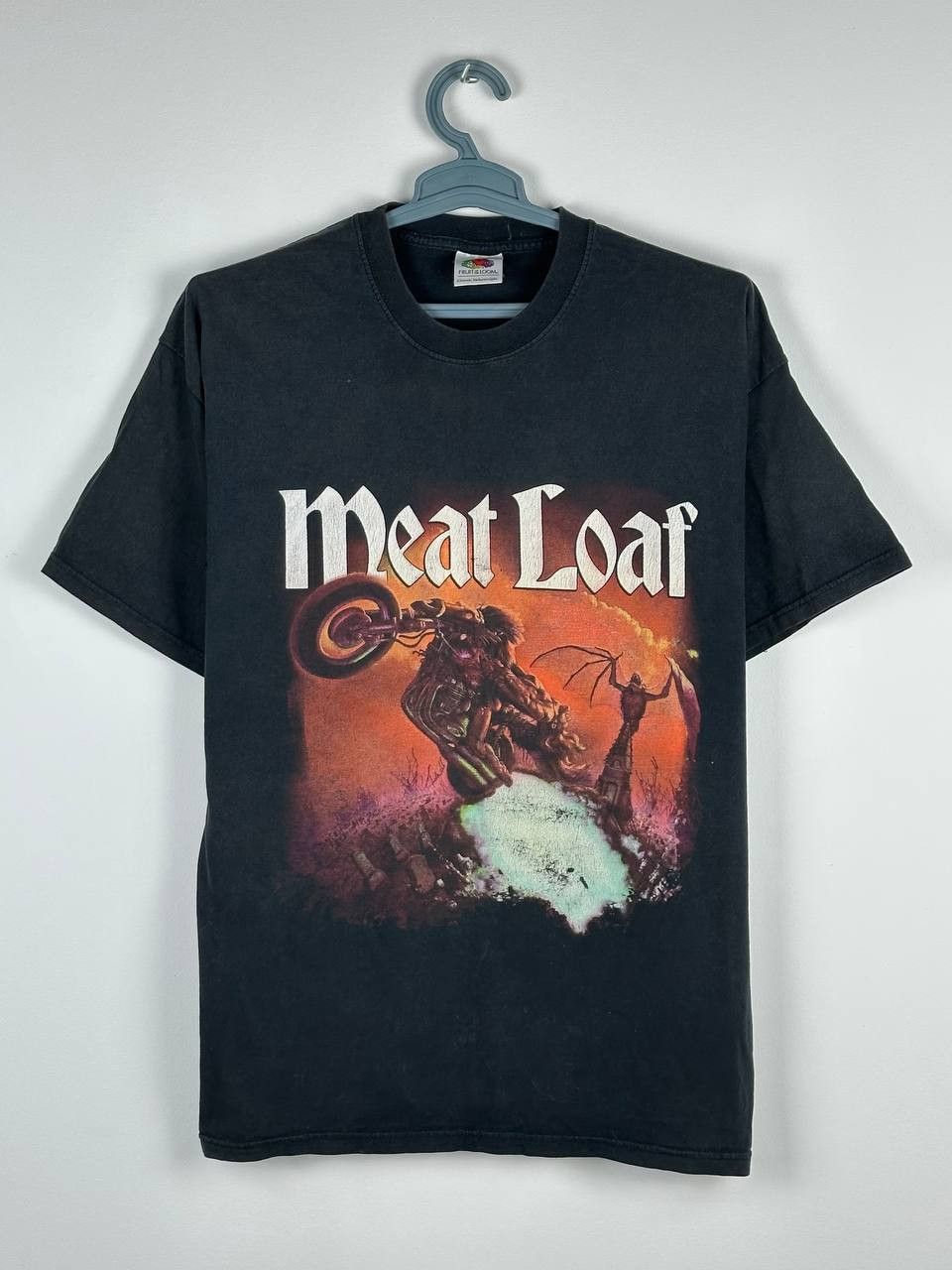 Band Tees × Vintage Vintage 2003 Meat Loaf Heavy Metal Band Tee Faded Size US L / EU 52-54 / 3 - 1 Thumbnail