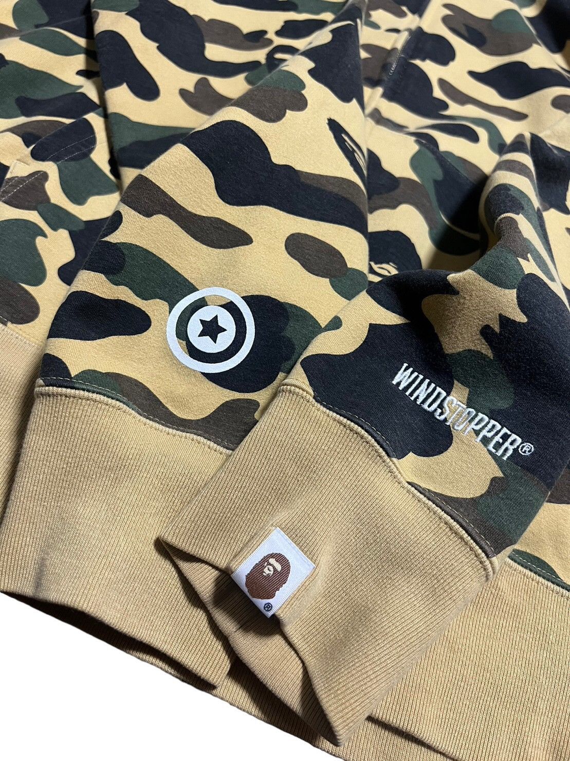 Bape 1st Camo Windstopper Shark Full Zip Hoodie Size US L / EU 52-54 / 3 - 4 Thumbnail