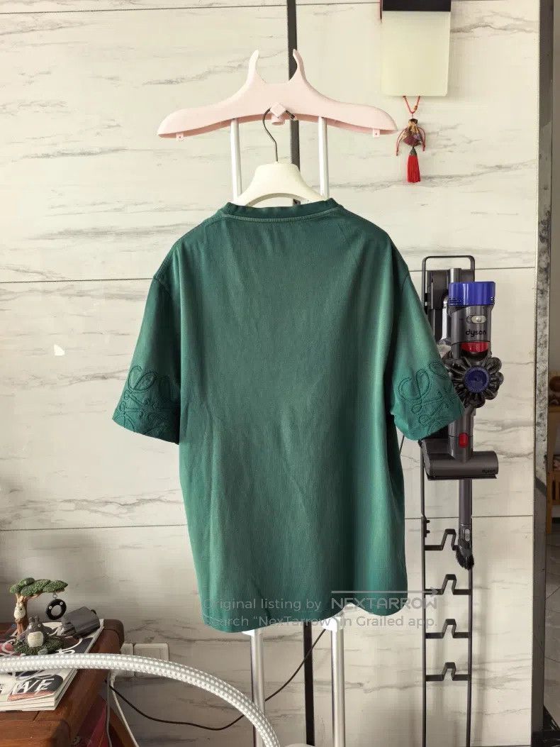 Loewe Loewe Short-sleeved top, dark green Size XS / US 0-2 / IT 36-38 - 2 Thumbnail