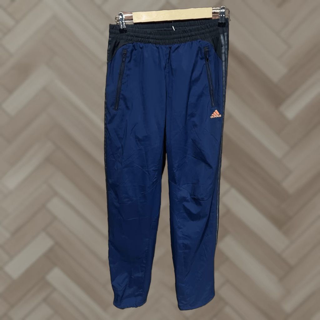 Adidas Adidas Mens Blue Athletic Sweatpants Pants Drawstring Climalite Size S Regular - Blue, Sweatpants, Activewear, Men Size US 29 - 1 Thumbnail