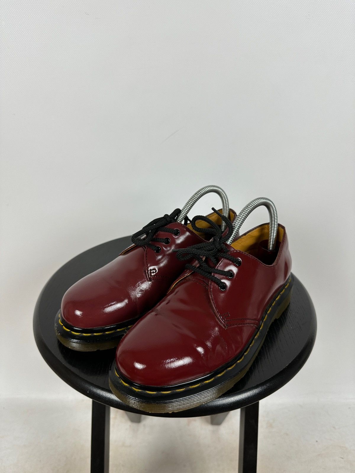 Dr. Martens Dr Martens Cherry Red Leather Oxford Casual Shoes 11838 Size US 7 / IT 37 - 5 Thumbnail