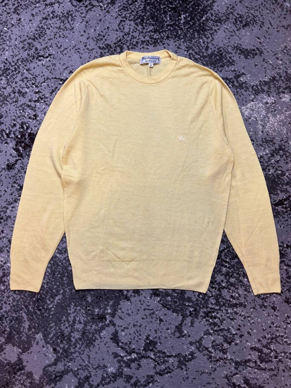 Burberry × Vintage Vintage Y2K Burberry’s Wool Embroidered Mini Logo Sweater Size US S / EU 44-46 / 1 - 1 Thumbnail