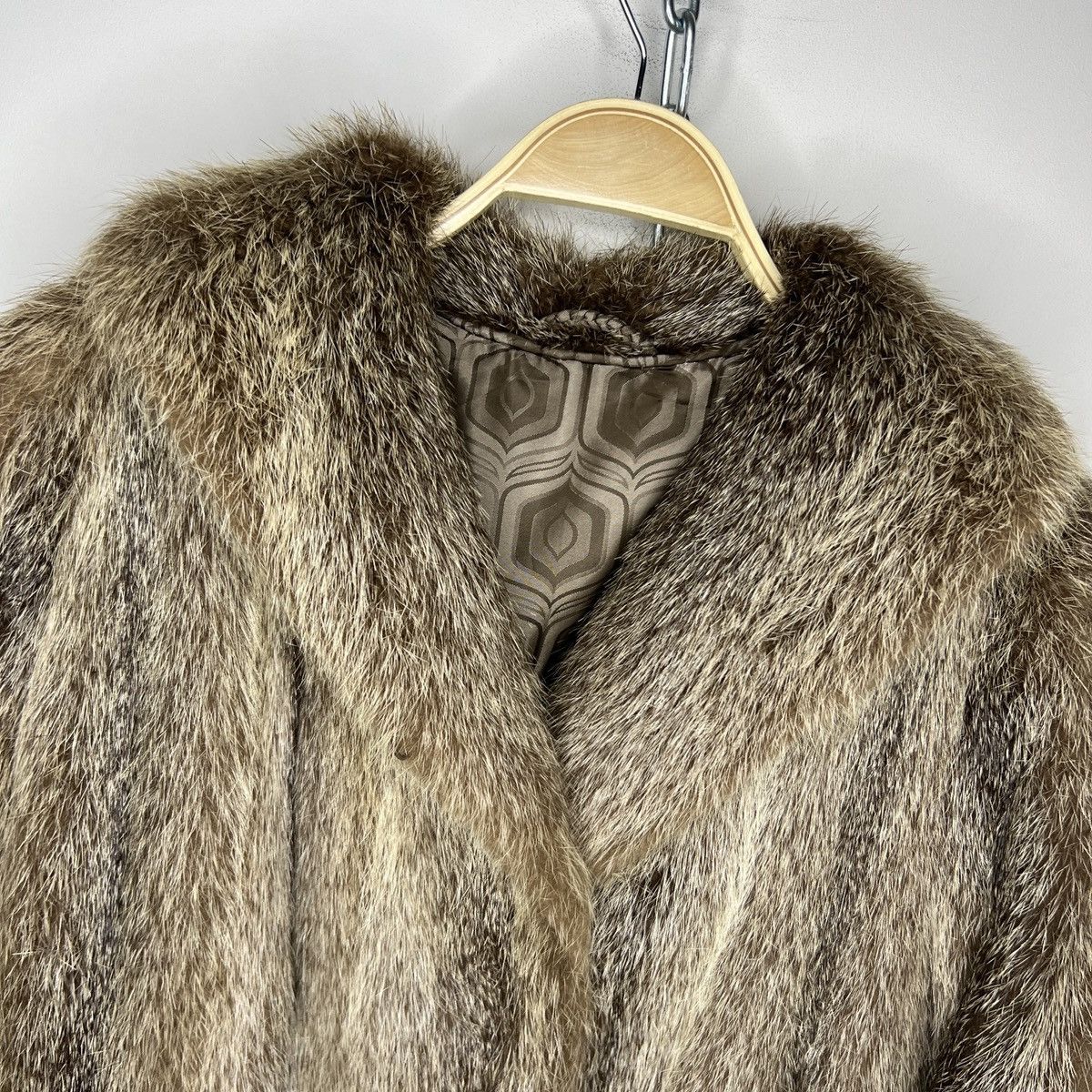 Vintage 90s Vintage Real Rabbit Fur Coat Jacket Heavy Opium Punk Y2K Size US M / EU 48-50 / 2 - 5 Thumbnail