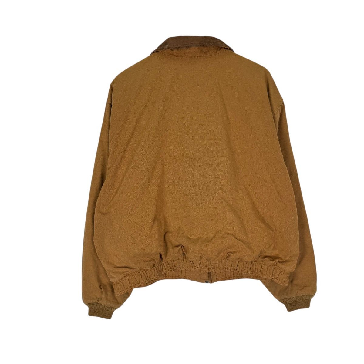 L.L. Bean ☀️LL BEAN LEATHER COLLAR CHORE JACKET Size US XL / EU 56 / 4 - 9 Thumbnail