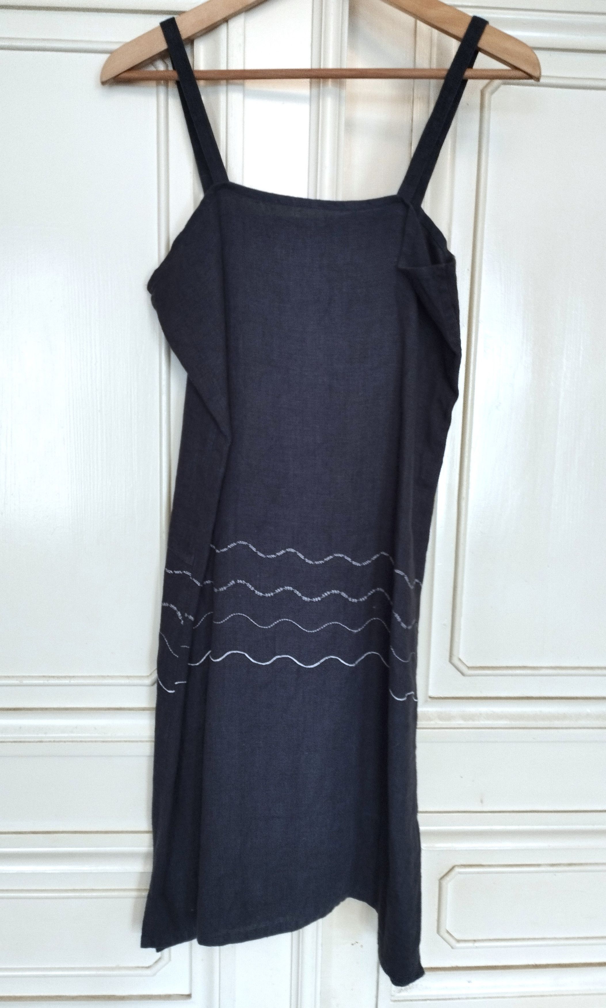 agnes b. Agnès B Robe Lin Ondulations T S Size S / US 4 / IT 40 - 4 Thumbnail