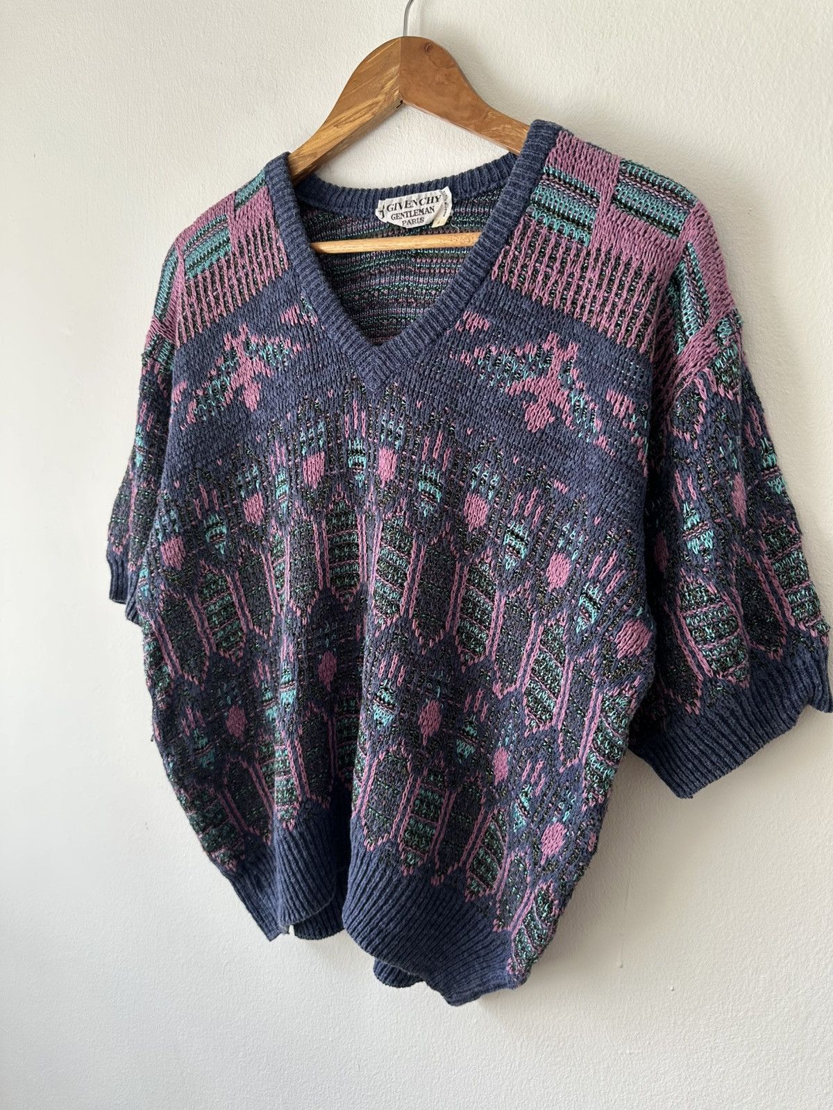 Givenchy Vintage 80’s Givenchy Gentleman Paris Knitwear Size US L / EU 52-54 / 3 - 3 Thumbnail