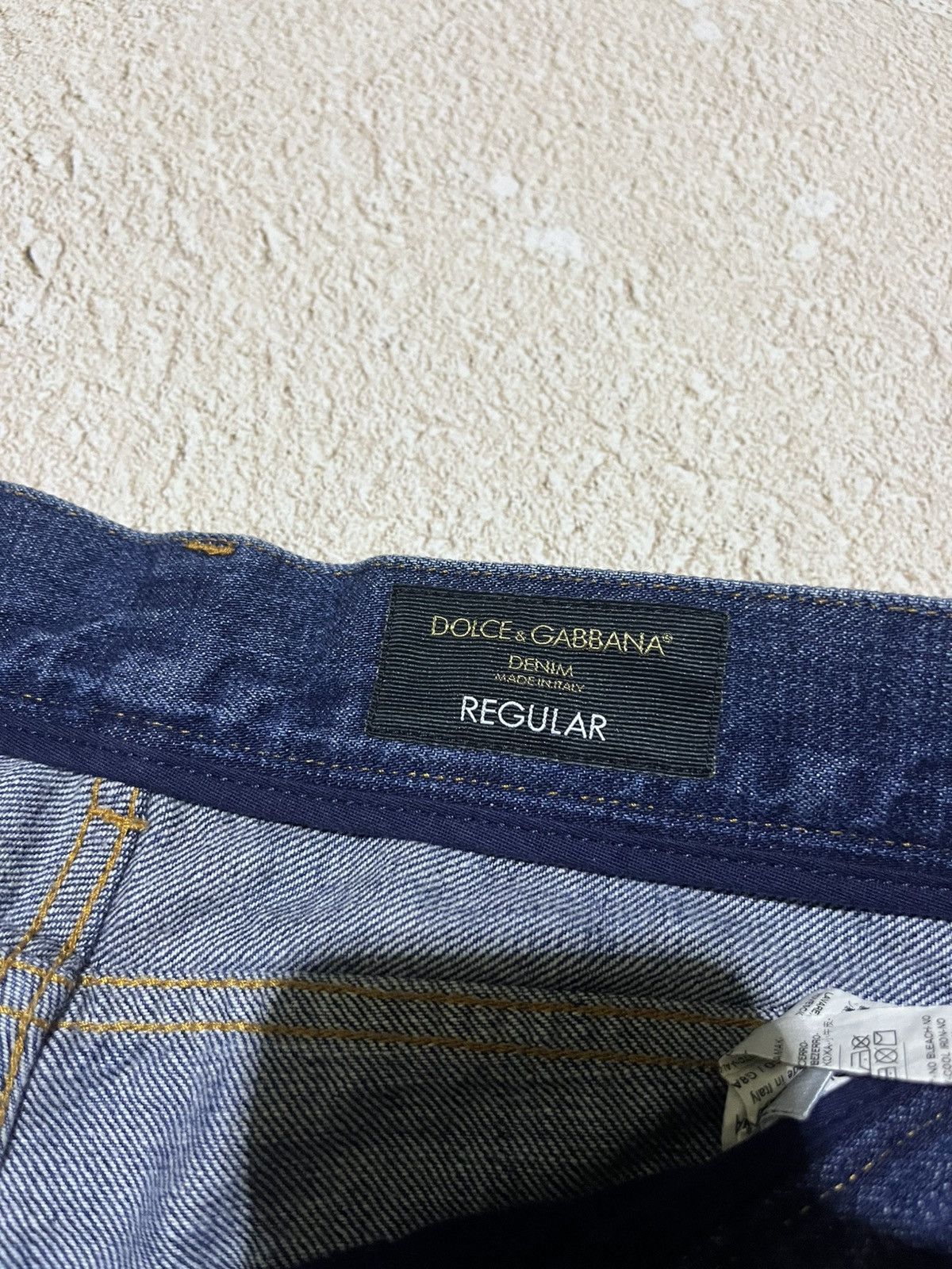 Dolce & Gabbana Dolce & Gabbana Classic Blue Denim Jeans Y2K Size US 32 / EU 48 - 8 Thumbnail