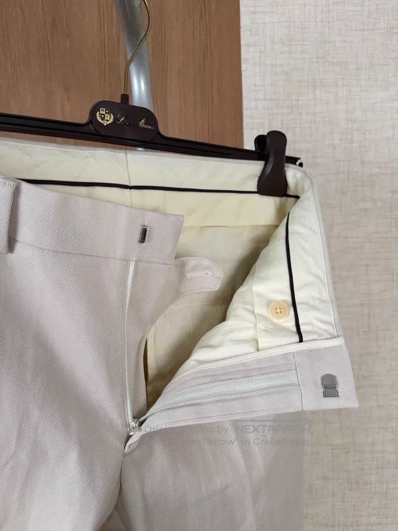Hermes Hermes Men's casual pants made of gabardine for spring and Size US 40 / EU 56 - 4 Thumbnail