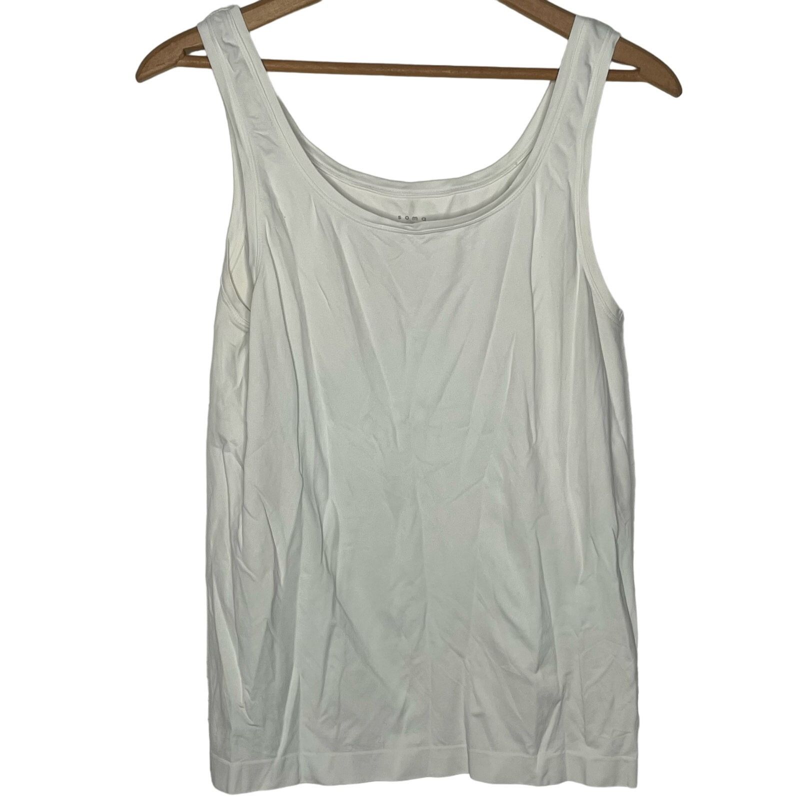 Homage Soma White Tank Size L / US 10 / IT 46 - 3 Thumbnail