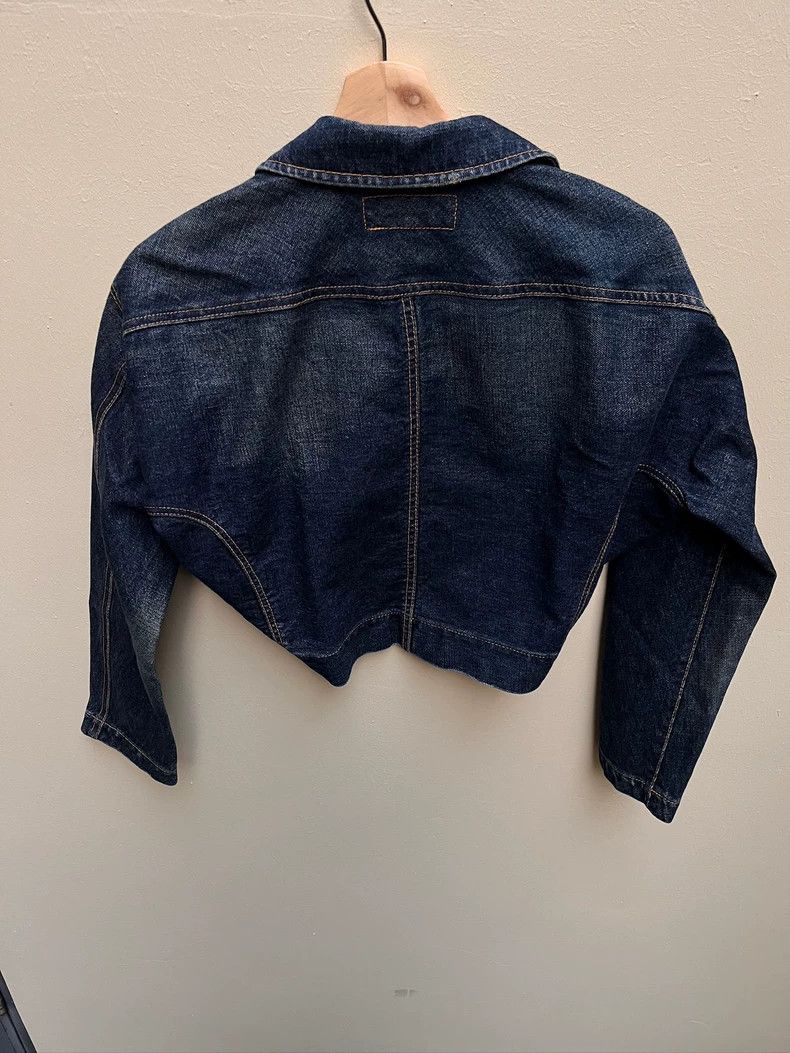 Comme des Garcons Comme Des Garcons Cropped Half Arc Denim Top Size S / US 4 / IT 40 - 5 Thumbnail