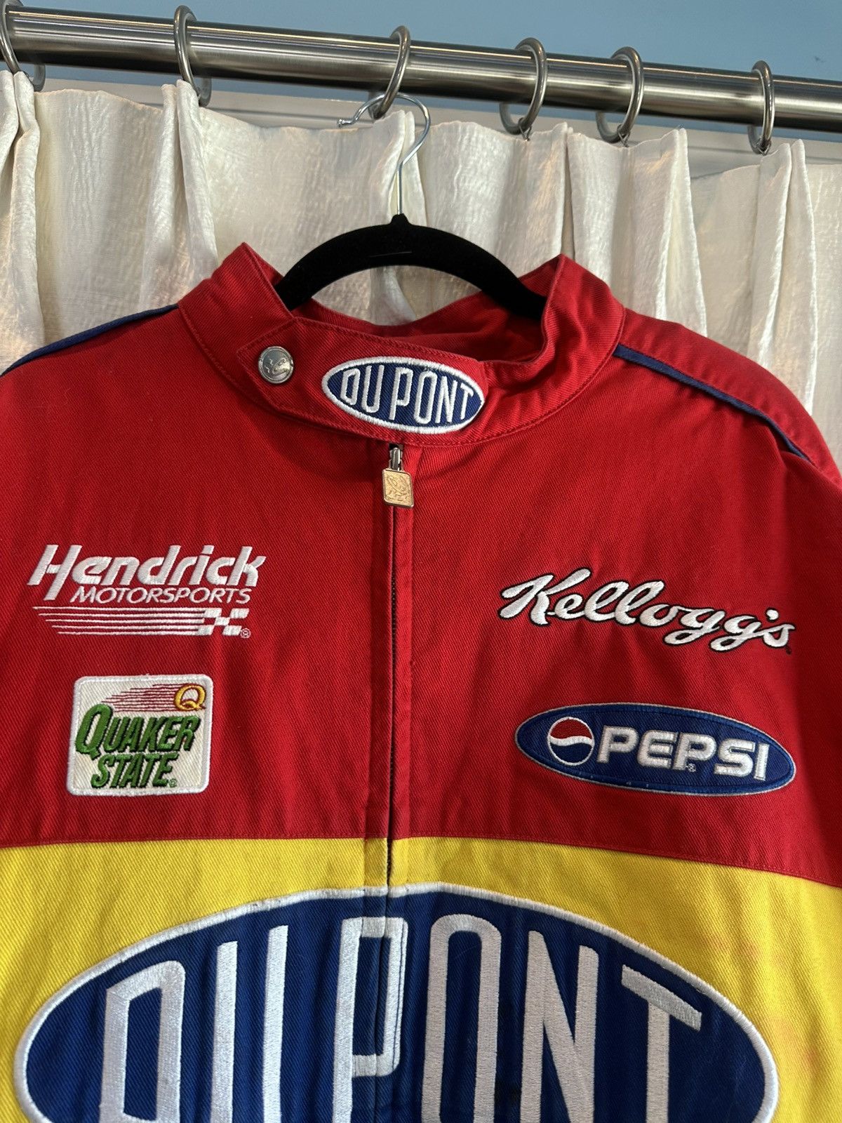 NASCAR Vintage 90’s NASCAR Jeff Gordon Racing Jacket Size US XL / EU 56 / 4 - 6 Thumbnail