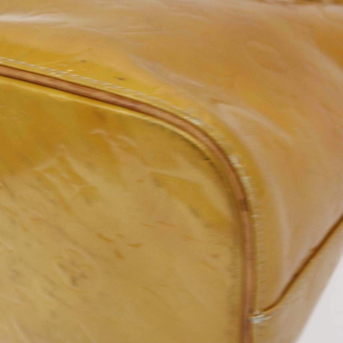 Louis Vuitton LOUIS VUITTON Monogram Vernis Houston Hand Bag Beige M91004 Size ONE SIZE - 15 Thumbnail
